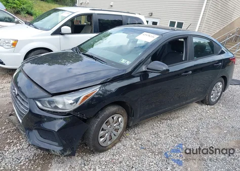2018 Hyundai Accent Se z USA, uszkodzony, nr VIN 3KPC24A38JE031674